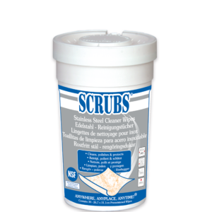 SCRUBS STAINLESS STEEL, 30 Tücher